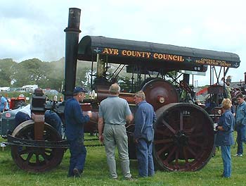 Ayr Council Traction engine
