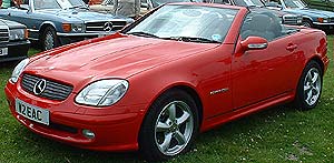 Red Mercedes