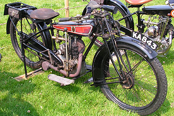 Old Rover NG motorbike