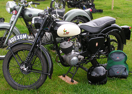 BSA Bantam motorbike