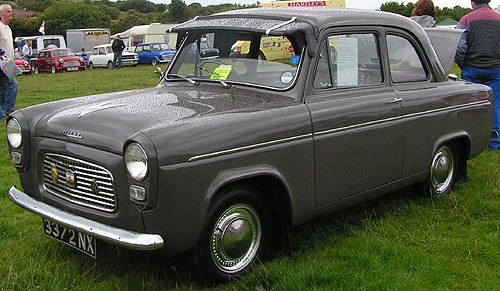 This Ford Popular 100E was built in 1959 which was the first in 4 years of