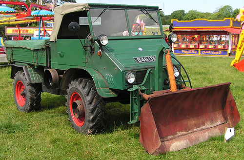 Unimog 411 at West Cumbria Vintage rally