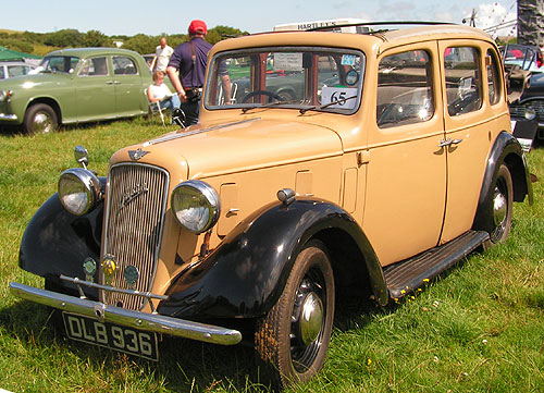 This Austin 10 is the Conway Cabriolet also built in 1936 and is one of only