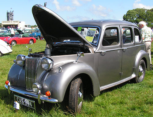 Lanchester LD10 at West Cumbria Vintage rally