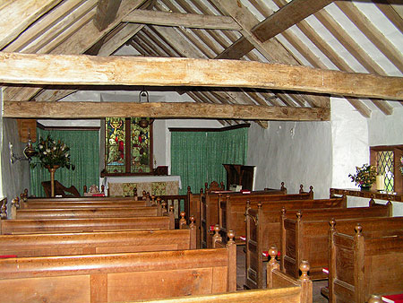 Wasdale church interior