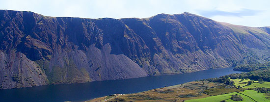 Panorama of Wadale Screes