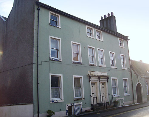 Georgian houses on Catherine street