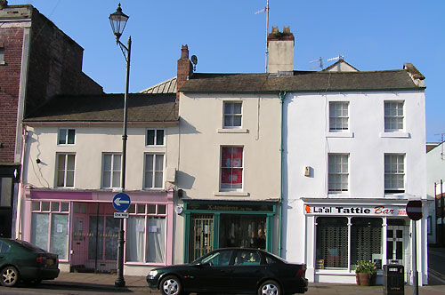 La'al Tattie shop corner of New Street and Duke Street