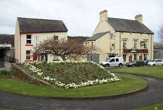 Floral display at Flatt Walks