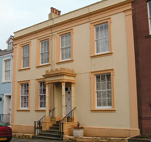 Georgian Style house once owned by Quaker tanner Joseph Miller