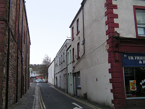 Hicks lane in Whitehaven