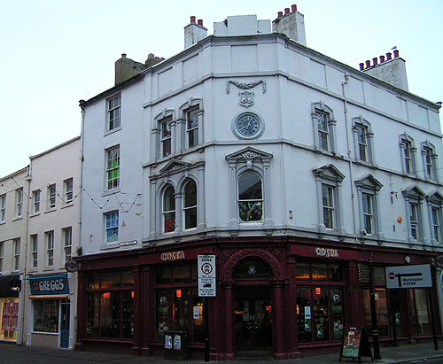 costa on the corner of King Street and Lowther street