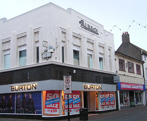 Burtons on King street - art deco building