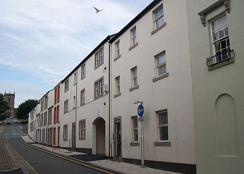 Site of the old dispensary on Queen street.